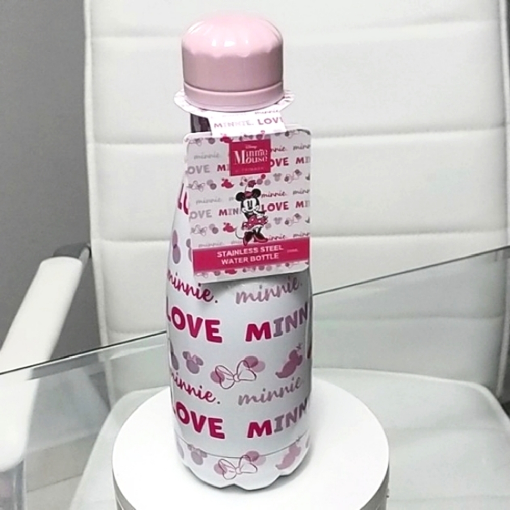 Disney Minnie Mouse "Love" Stainless Steel Water Bottle